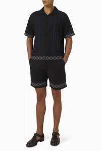 Wax London - Kurt Border Placement Shorts