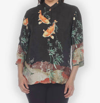 Citron - 3/4 Sleeve Koi Tee