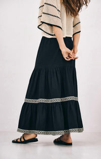 Mint Exclusives - Naka Embroidered Maxi Skirt