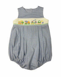 Whimsy Bay Kids - Construction Crew Smocked Bubble