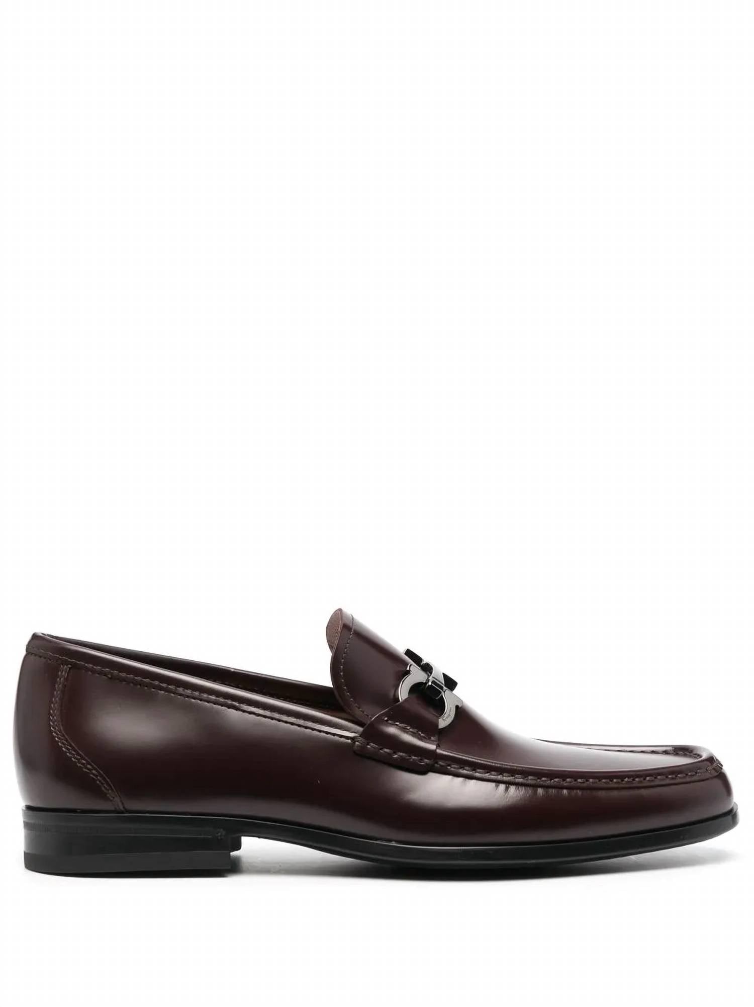 Salvatore Ferragamo Men's Grandioso Gancini-buckle Loafers in purple - men's loafer - view 36