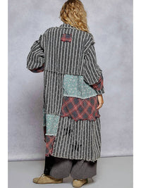 Pol - Long Button Down Jacket