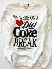 The Laundry Room - We Were On A Diet Coke Break Jumper Sweatshirt