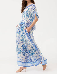 Johnny Was - PLEATED WIDE LEG PANT