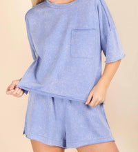Very J - Comfy Knit Top & Shorts Set