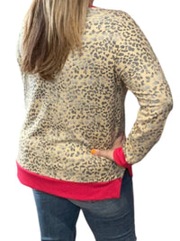 Honeyme - Cheetah Weekender Top