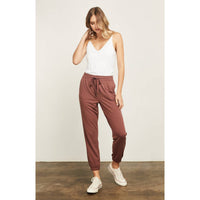 Gentle Fawn Caitlin Midrise Jogger in auburn - women's pants - alternate view