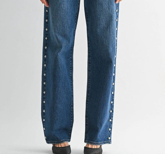Jbd. - Low Rise Studded Baggy Jean