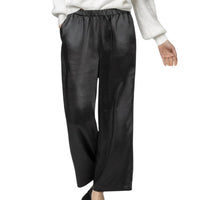 Lilla P Women's Wide Leg Pant in black - women's pants