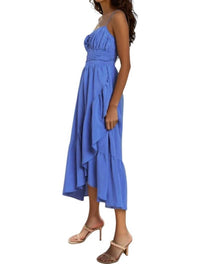 In The Beginning - Dinorah Side Cutout Detailed Maxi Dress