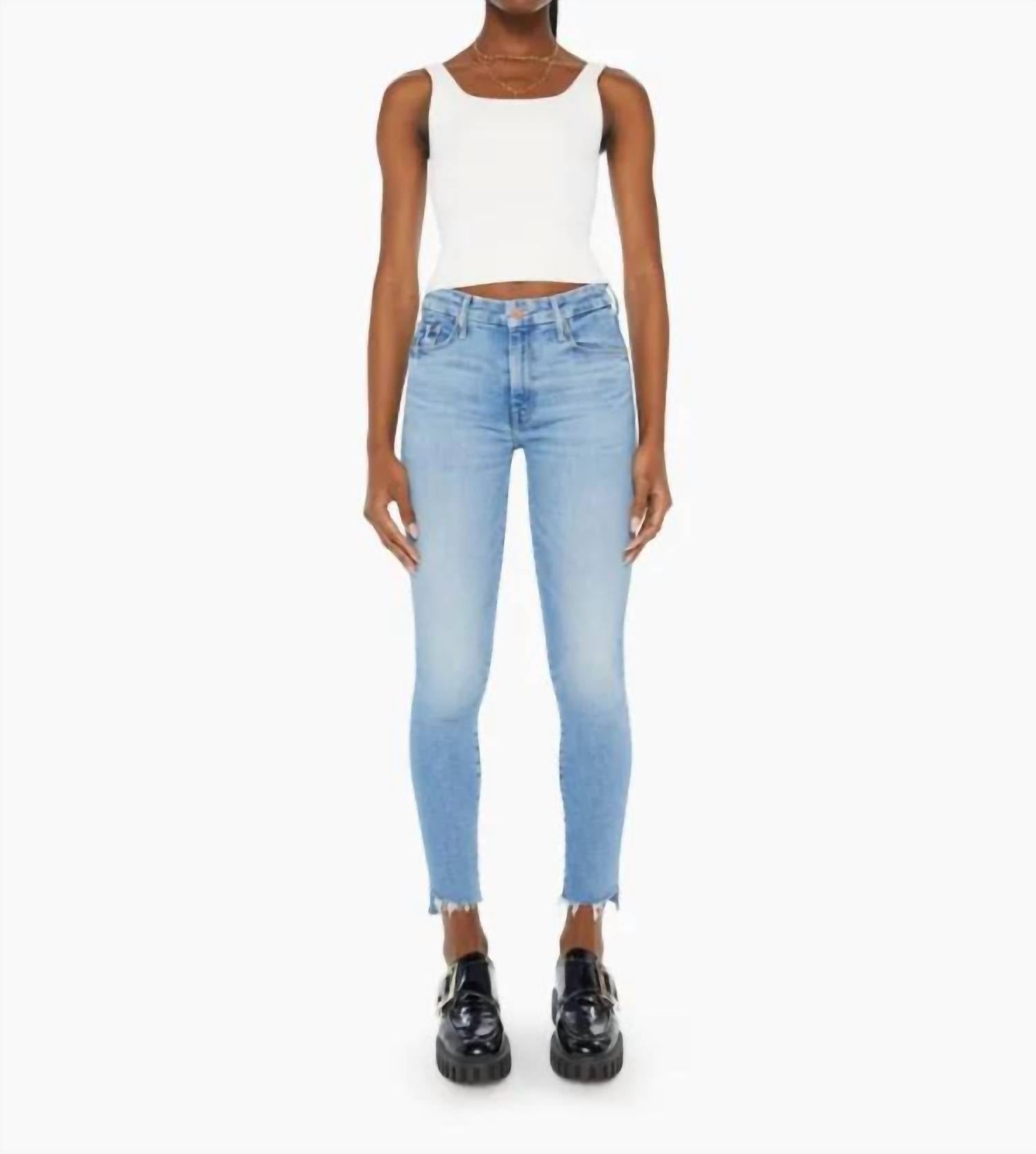 Mother - Stunner Ankle Step Fray Jeans