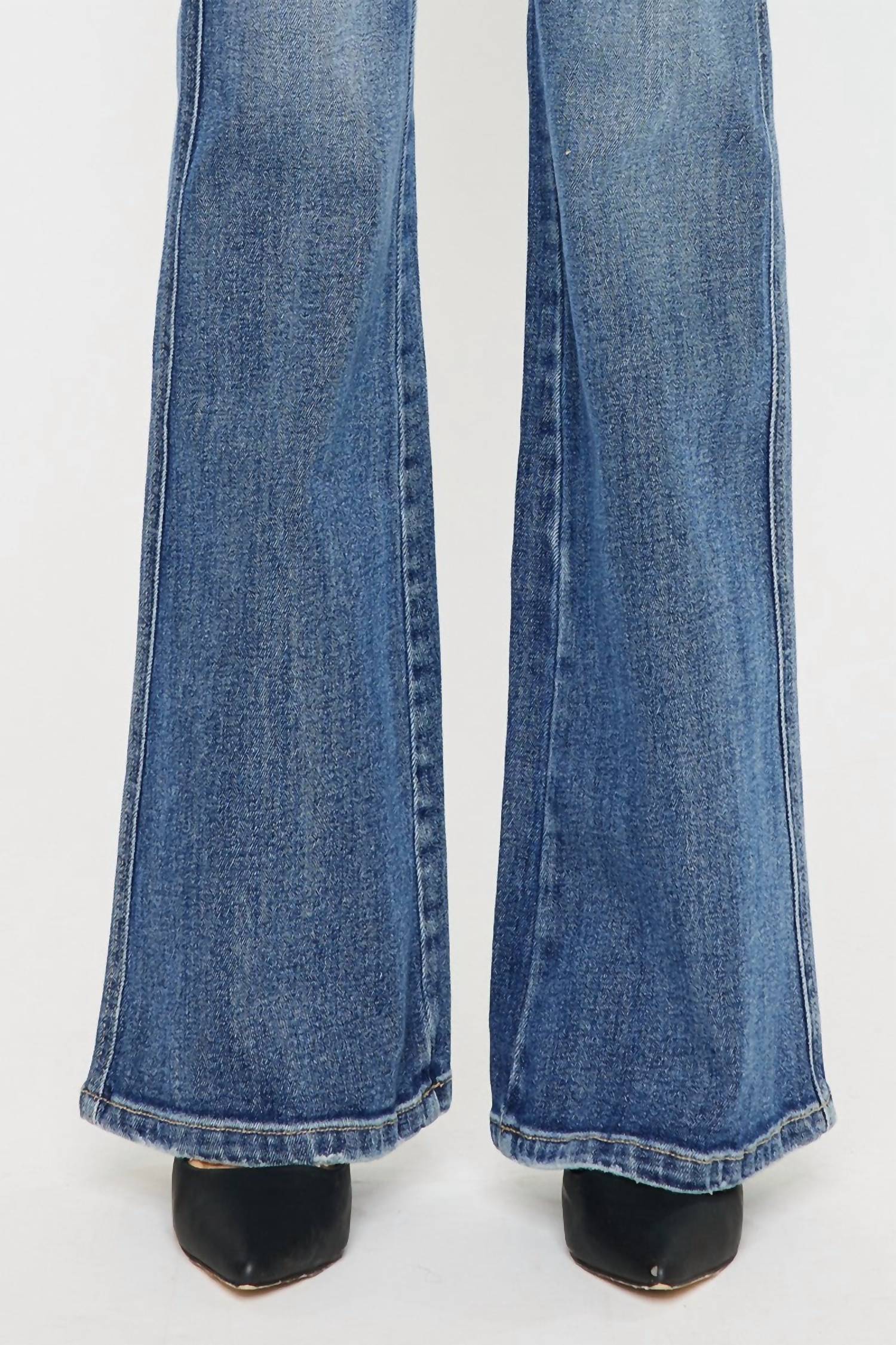 Kancan - Jessica Denim Flare Jeans