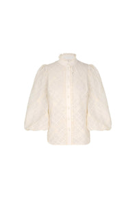 Zimmermann - Tallow Lace Trim Shirt