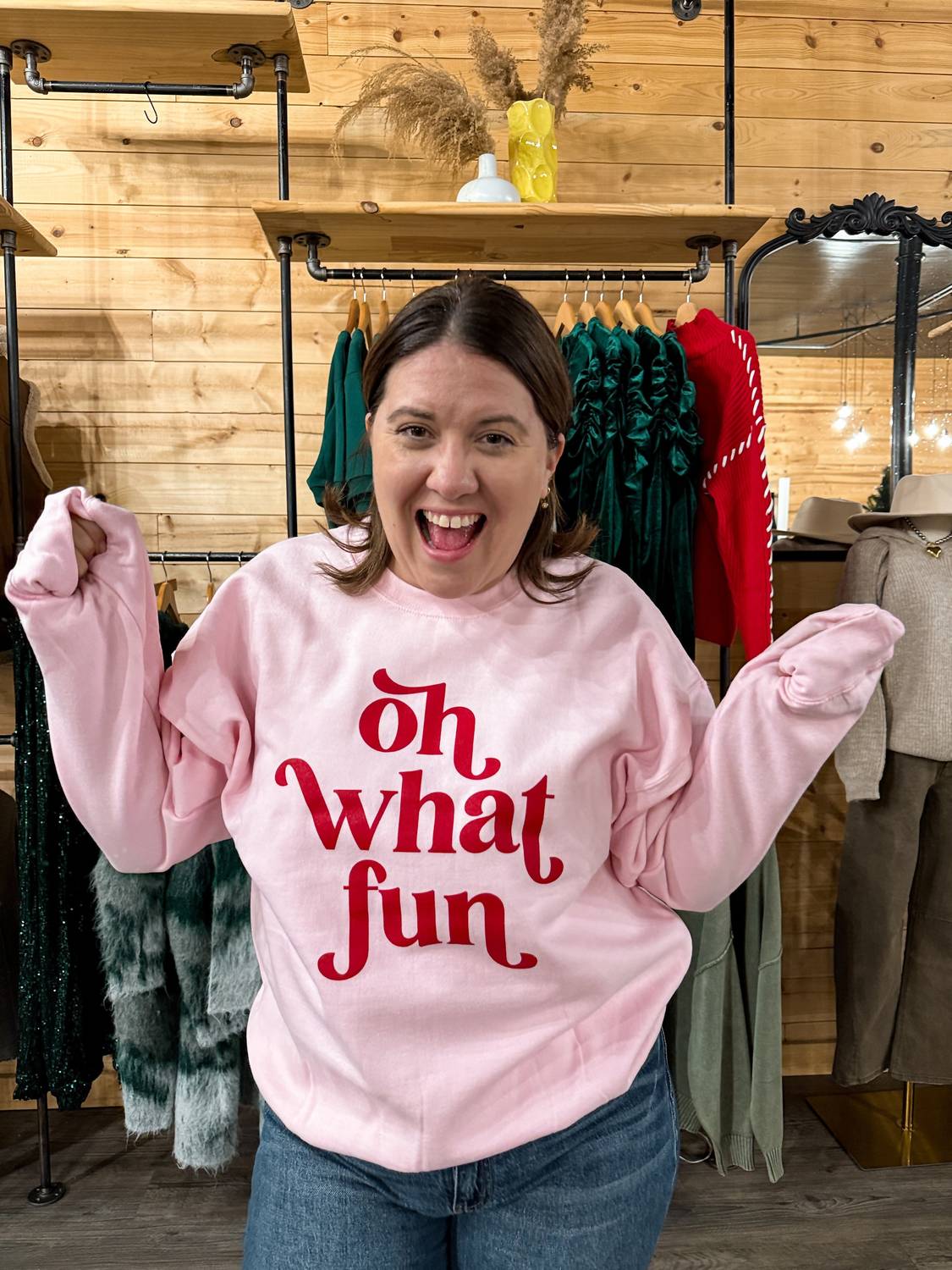 Mugsby - Oh What Fun Sweatshirt