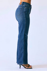 Judy Blue - Straight Tummy Control Jeans - Petite