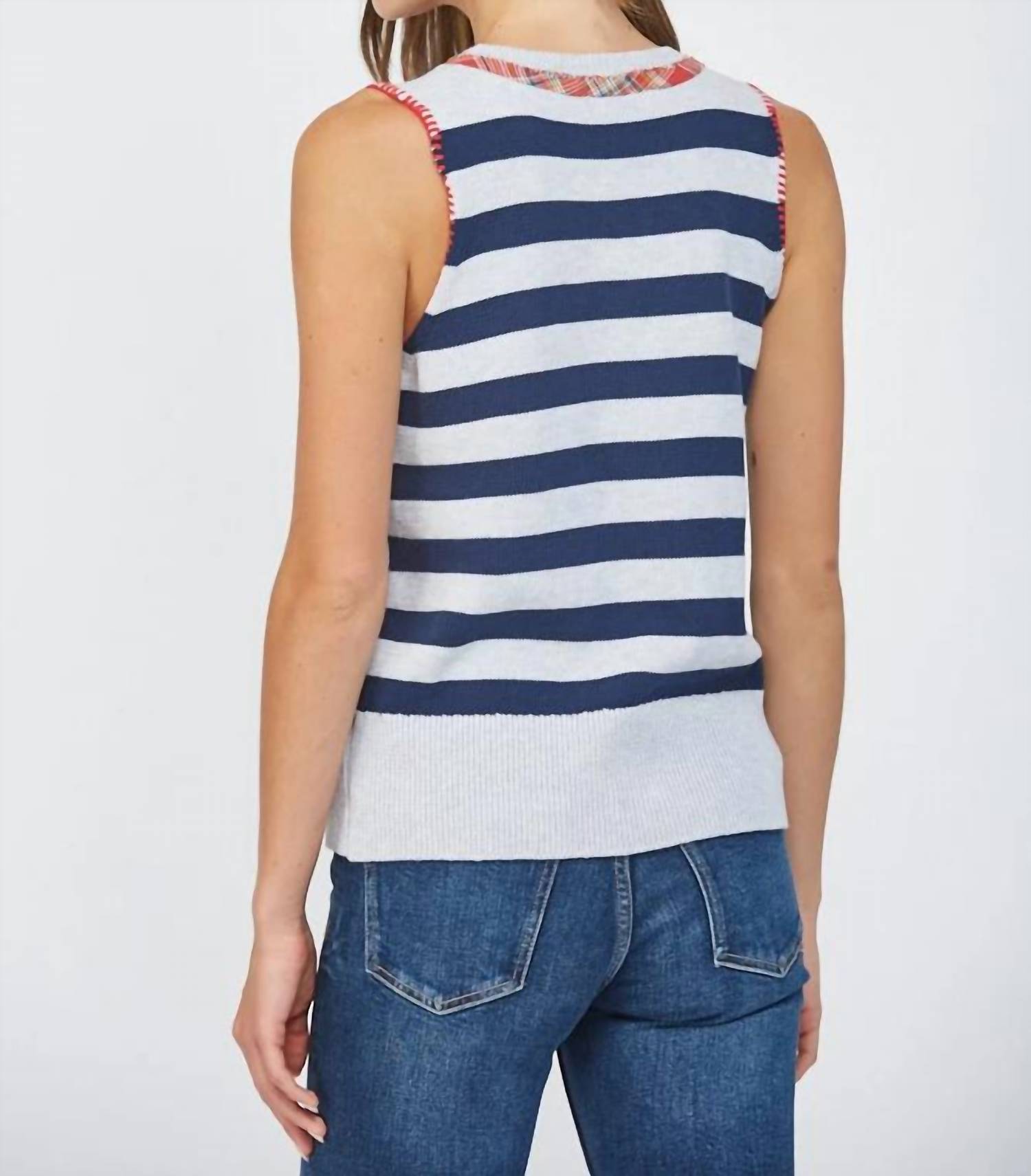 Fate - American Flag Sleeveless Sweater