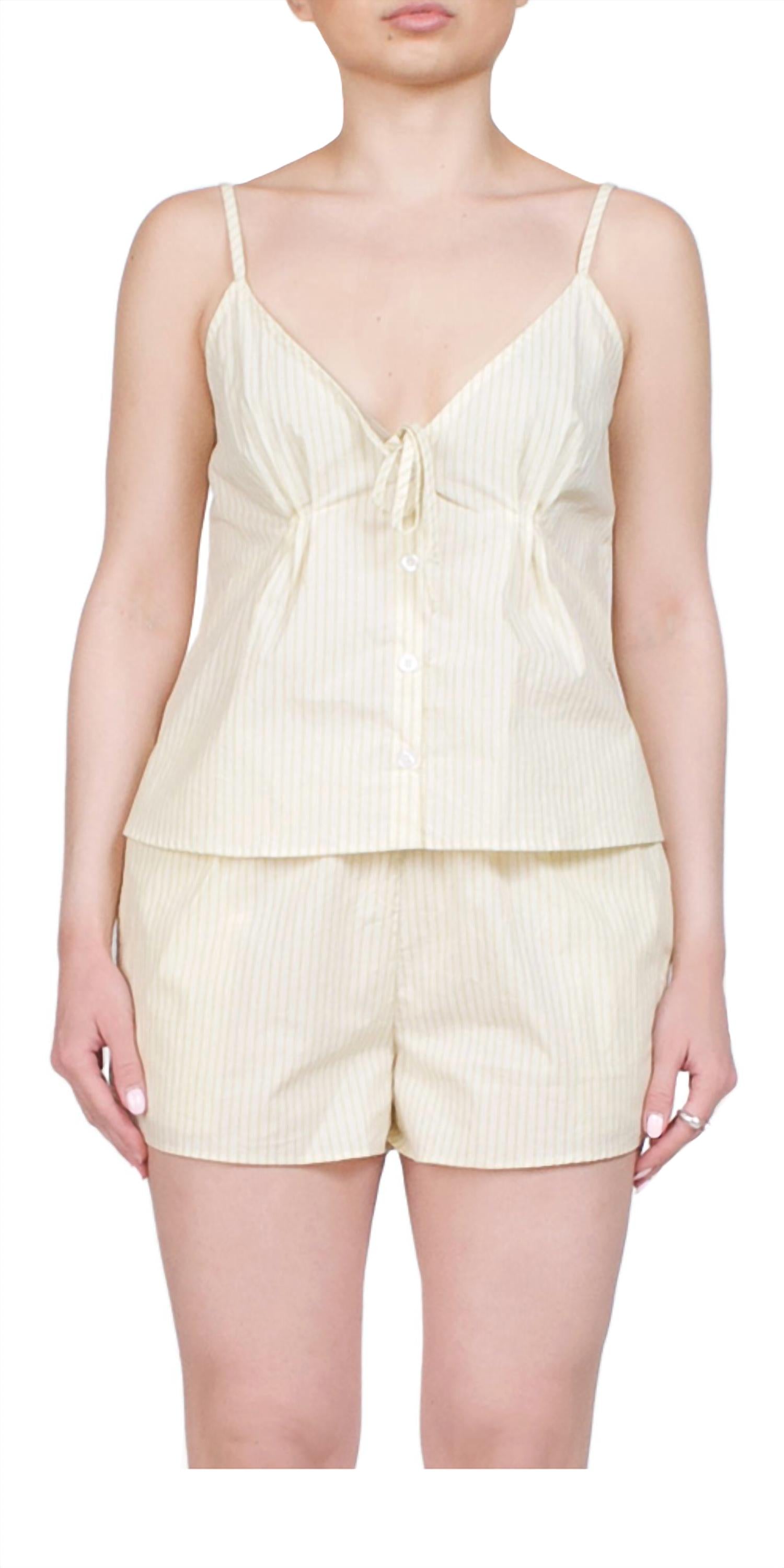 Deiji Studios - Placket Short Set