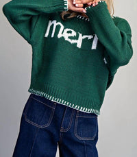 Ee:Some - Holiday Merry Sweater