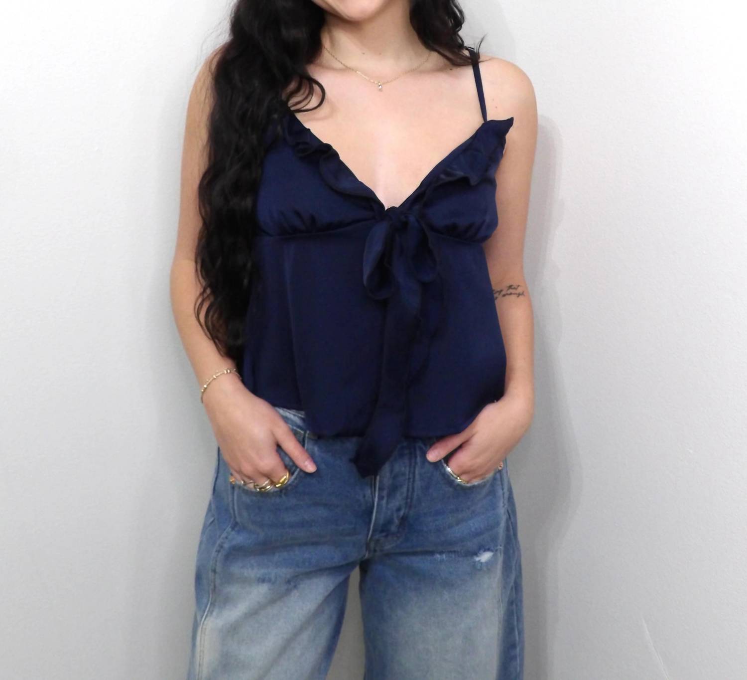 Mimosa - The Londyn Ruffle Camisole Top