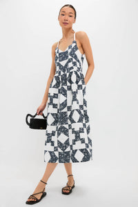 Sea - Ana Patchwork Print Tank Dress