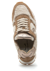 Voile Blanche - Women's Julia Fur Sneaker