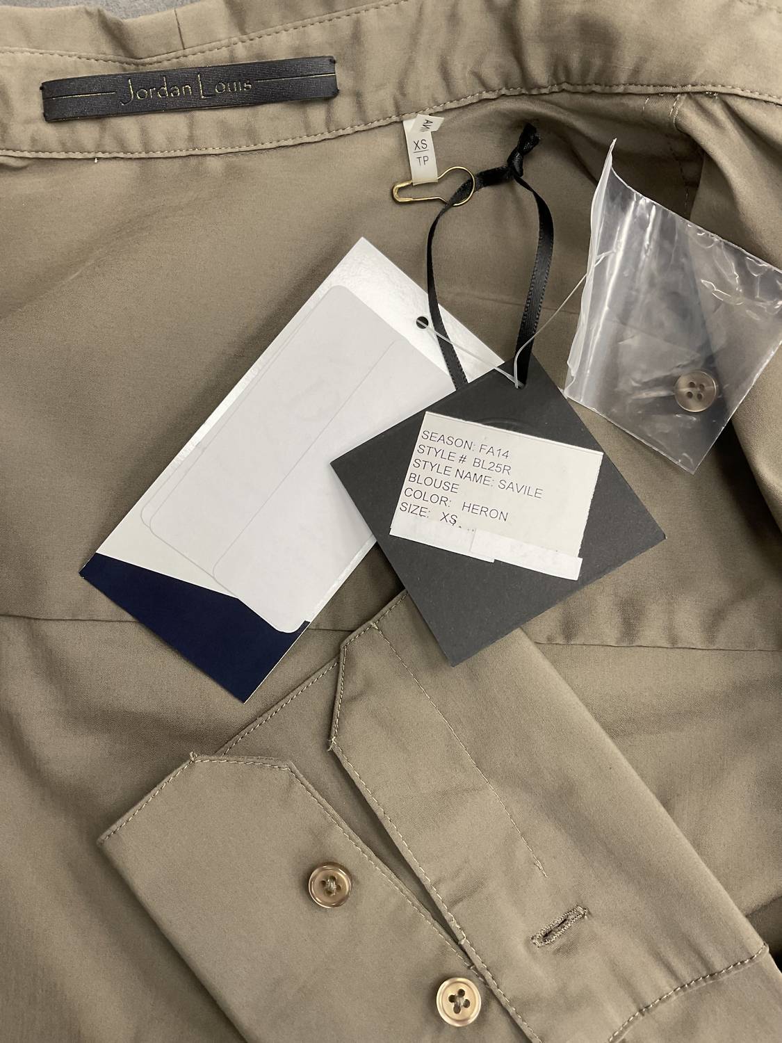 Jordan Louis - Long Sleeves SAVILE cotton stretch shirt