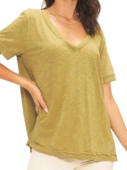 Project Social T - Knock Out V Neck Tee