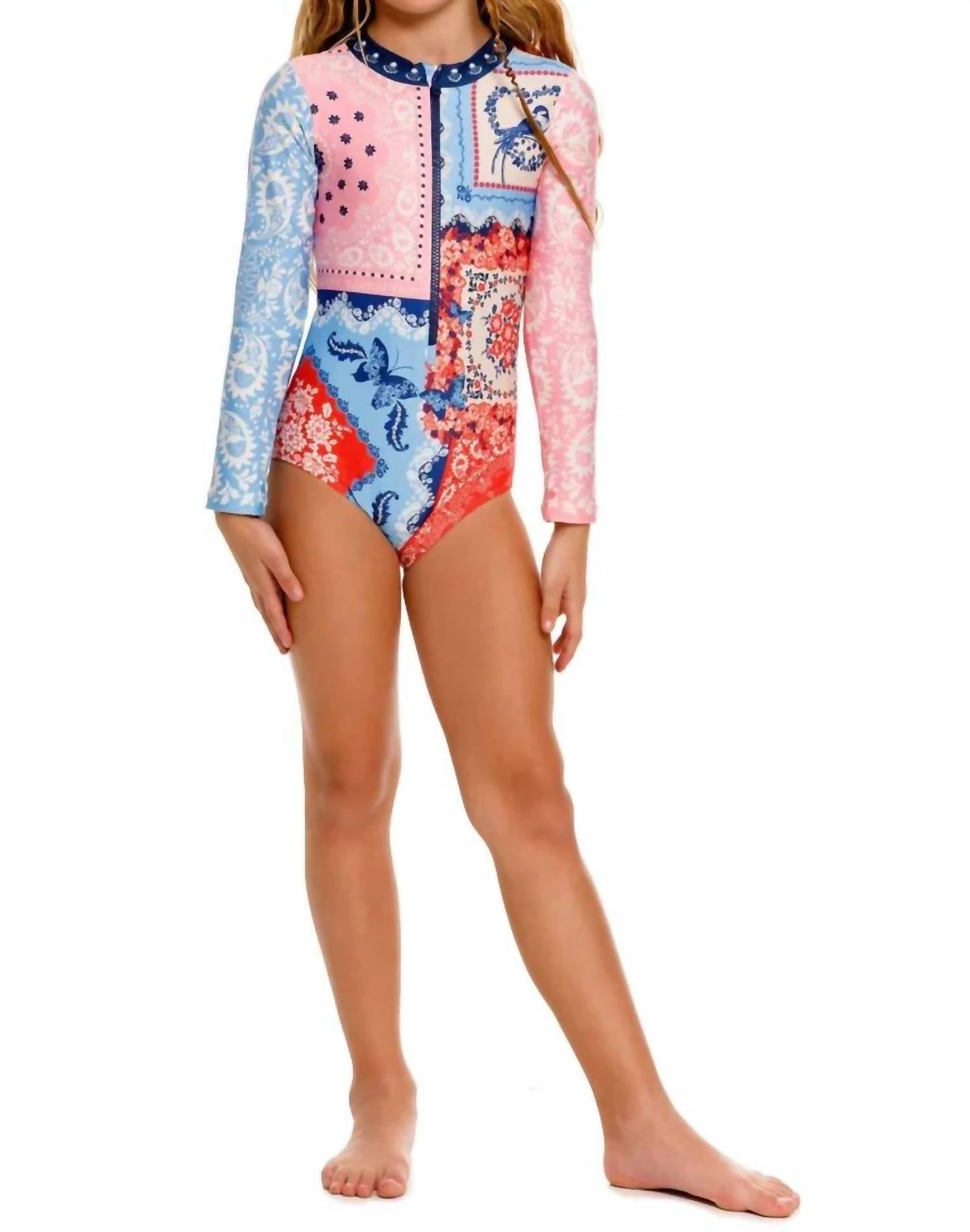 Agua Bendita - Kid's Alaya Atma One Piece Swimsuit