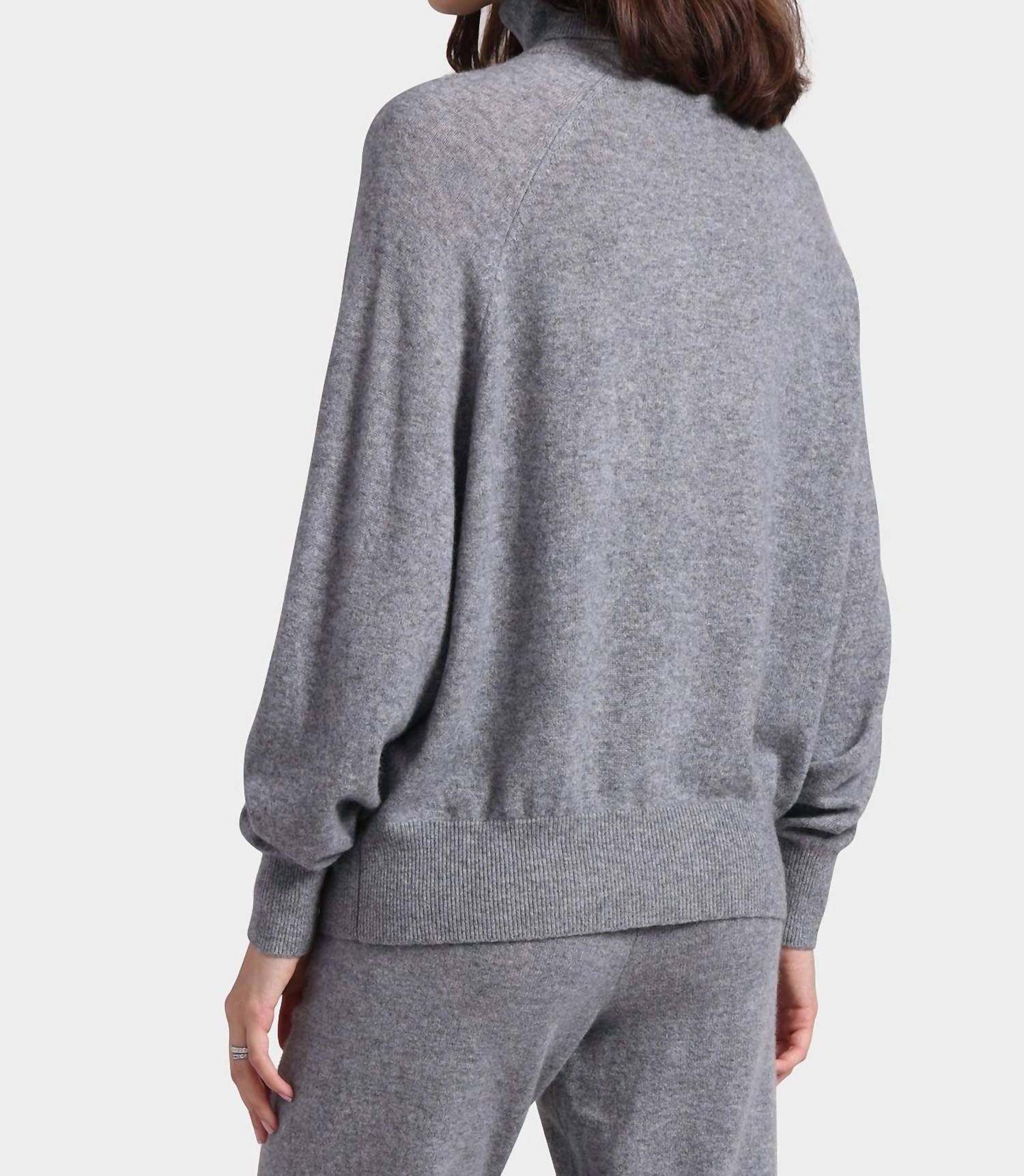 Minnie Rose - Cashmere Oversized Turtleneck Sweater
