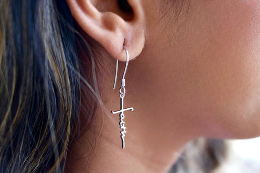 Allyanna Gifts - Women's Faith Dangle Earrings