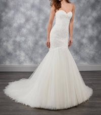 Mary'S Bridal - Strapless Sweetheart Wedding Gown