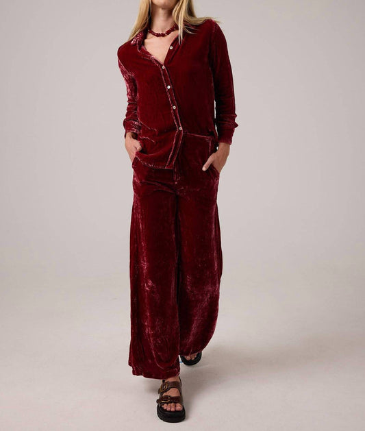 Lanhtropy - Women's Luna Velvet Pants