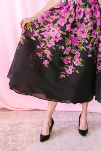 Flying Tomato - Floral Print Gown