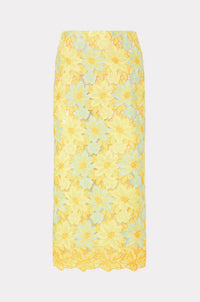Milly - Alani Lace Midi Skirt