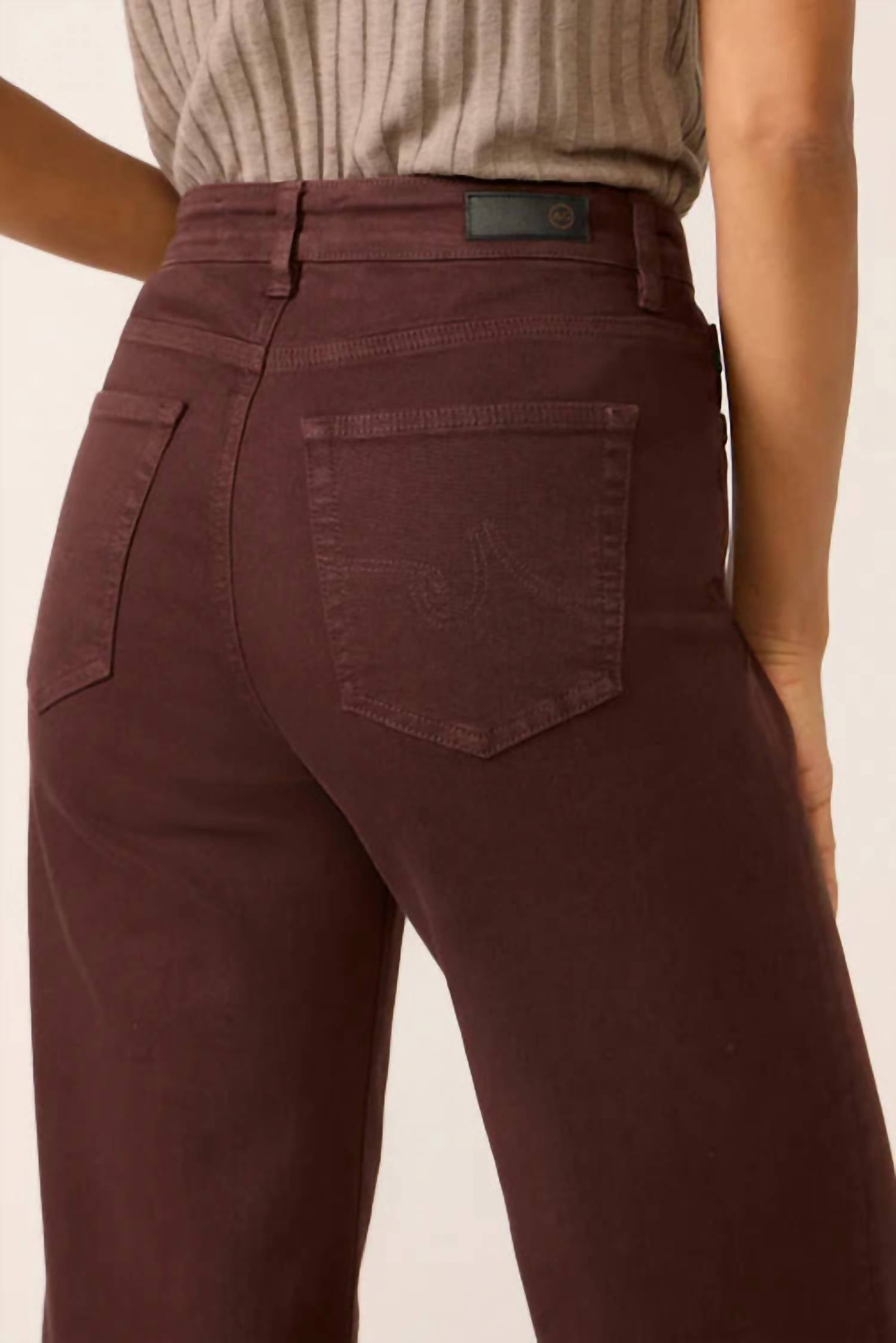 Ag Jeans - Saige Wide Leg Crop Jeans