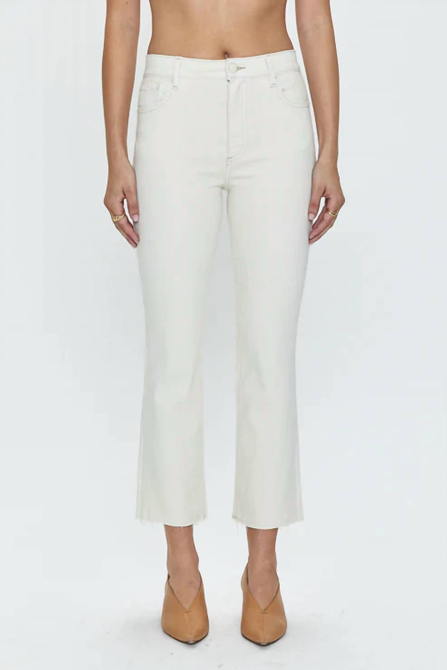 Pistola - Lennon High Rise Crop Bootcut Jeans