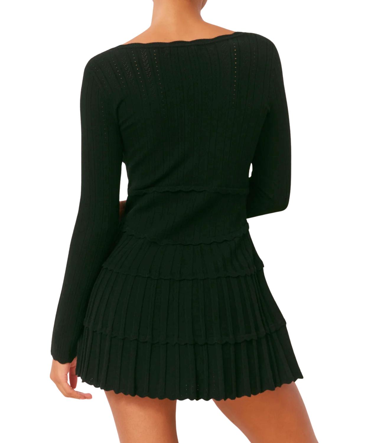 Loveshackfancy - Lavender Stretch Pointelle Mini Dress