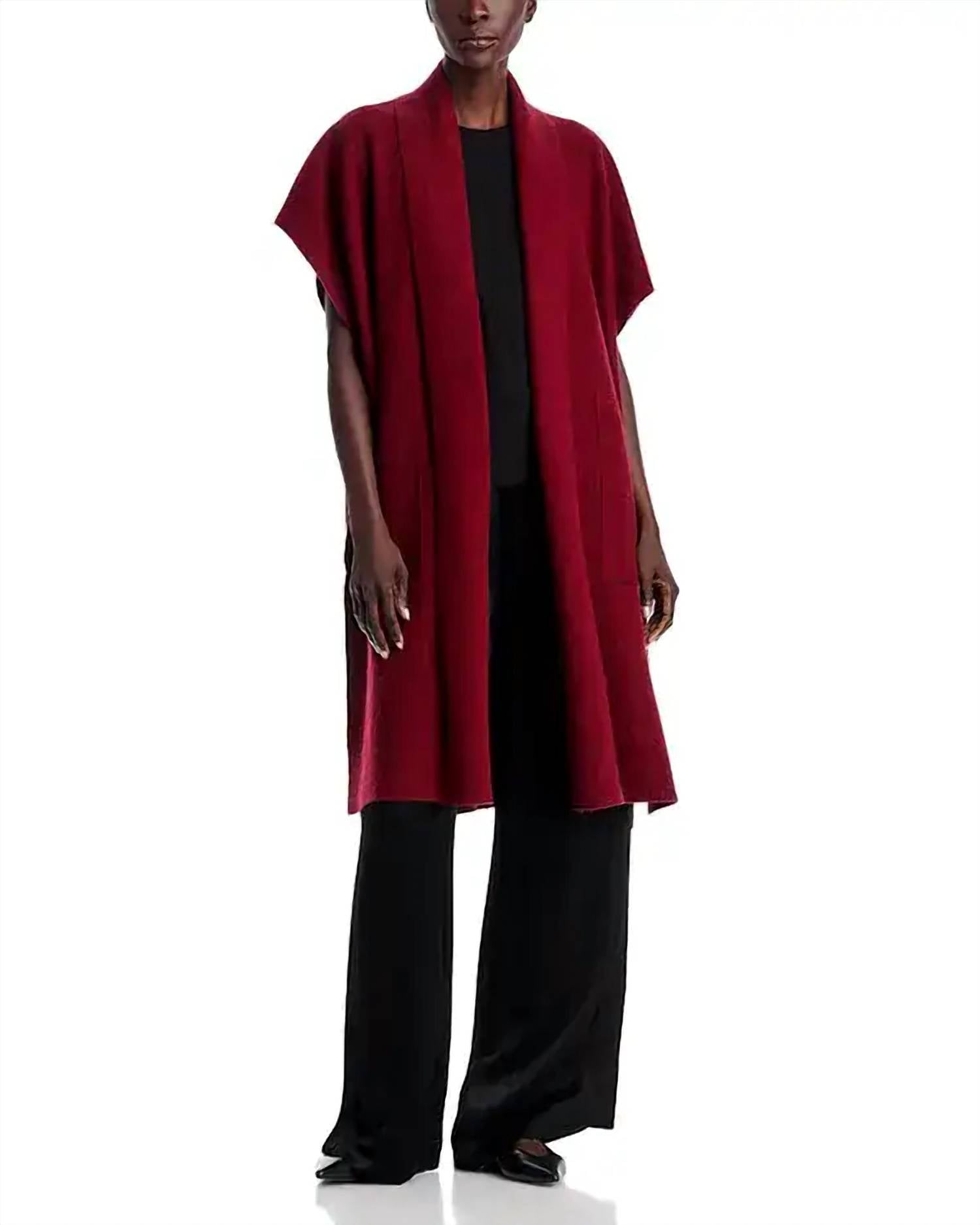 Eileen Fisher - Oversized Wool Poncho