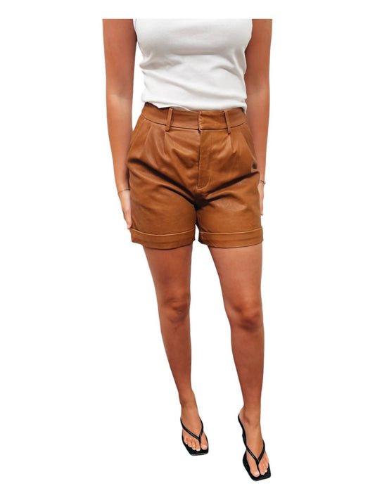 Withblack - Leather Trouser Short