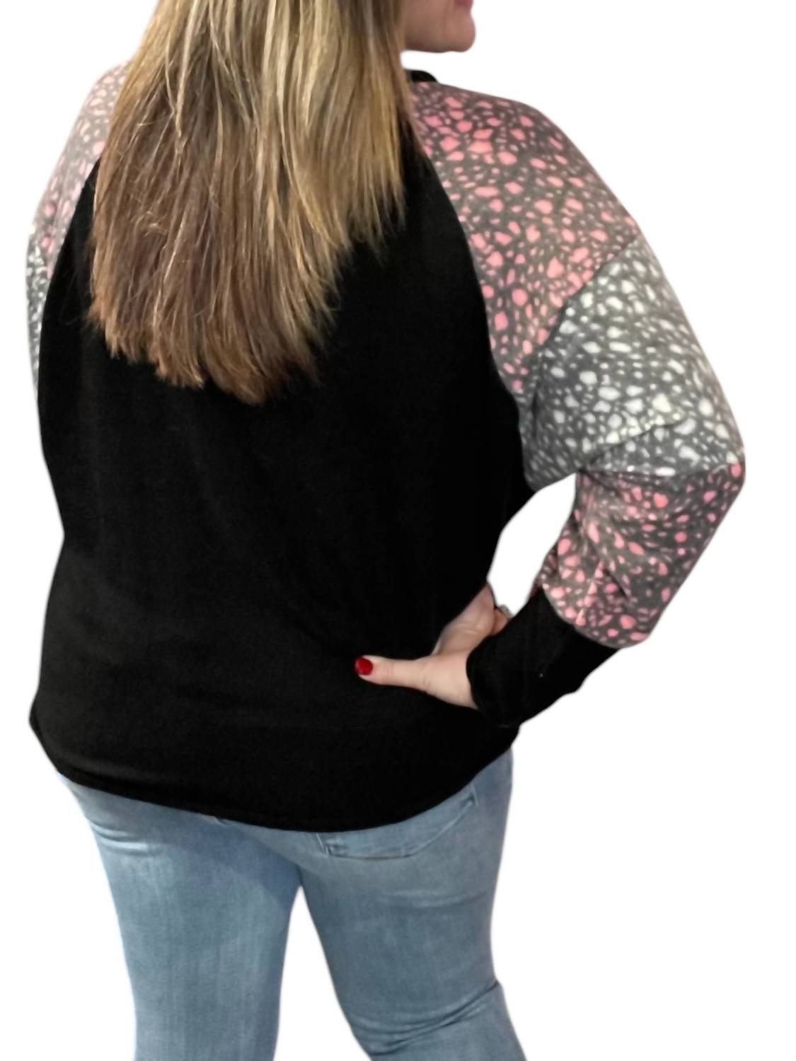 Honeyme - Dolman Sleeve Sweater