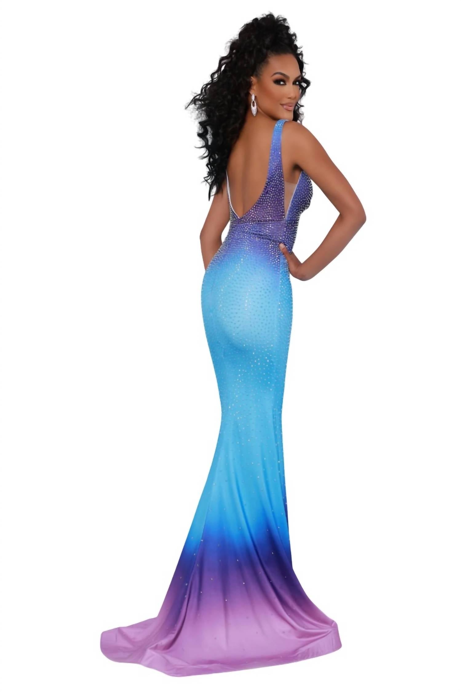 Johnathan Kayne - Lycra Long Evening Dress