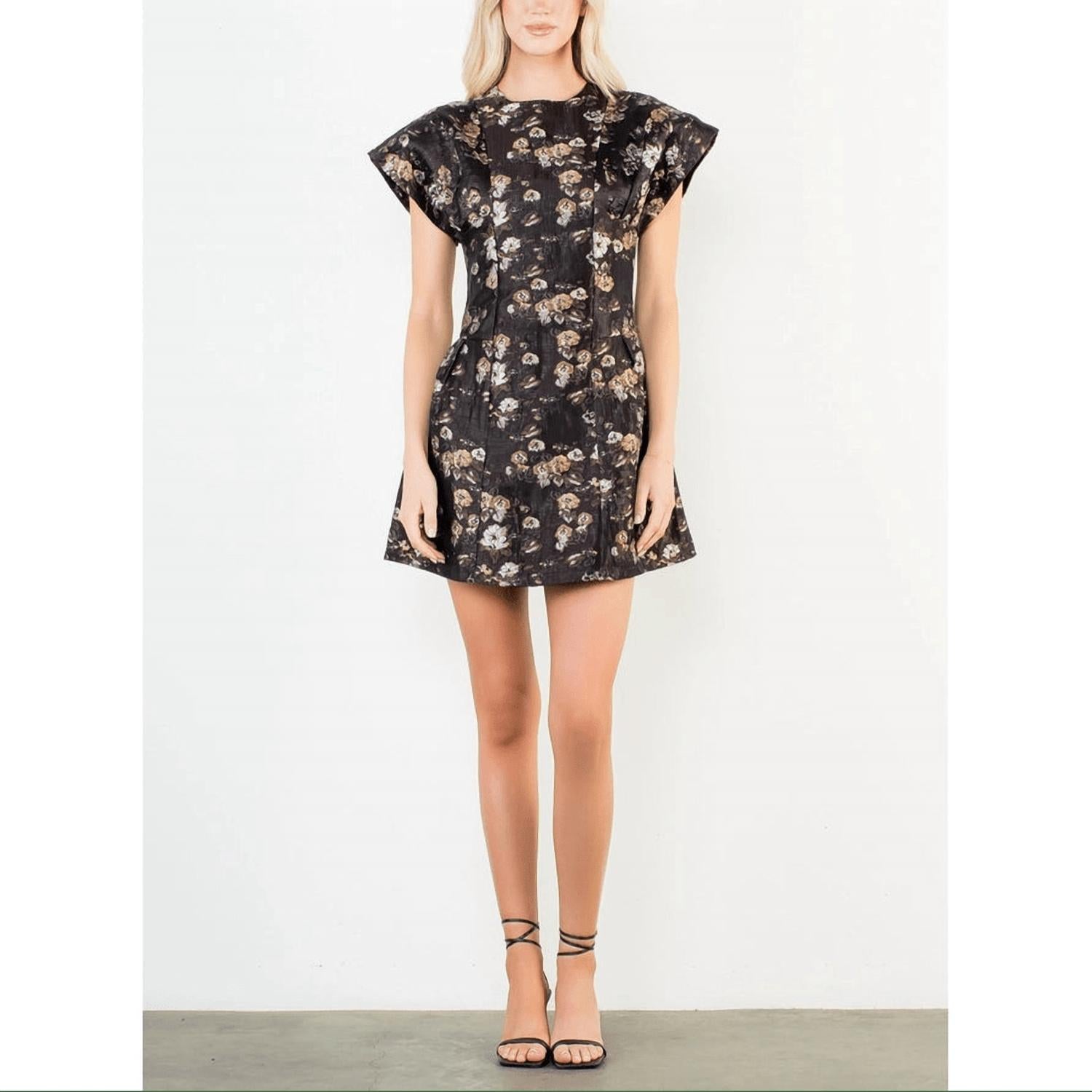 Thml - Short Sleeve Textured Dress