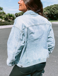 Listicle - Boyfriend Denim Jacket