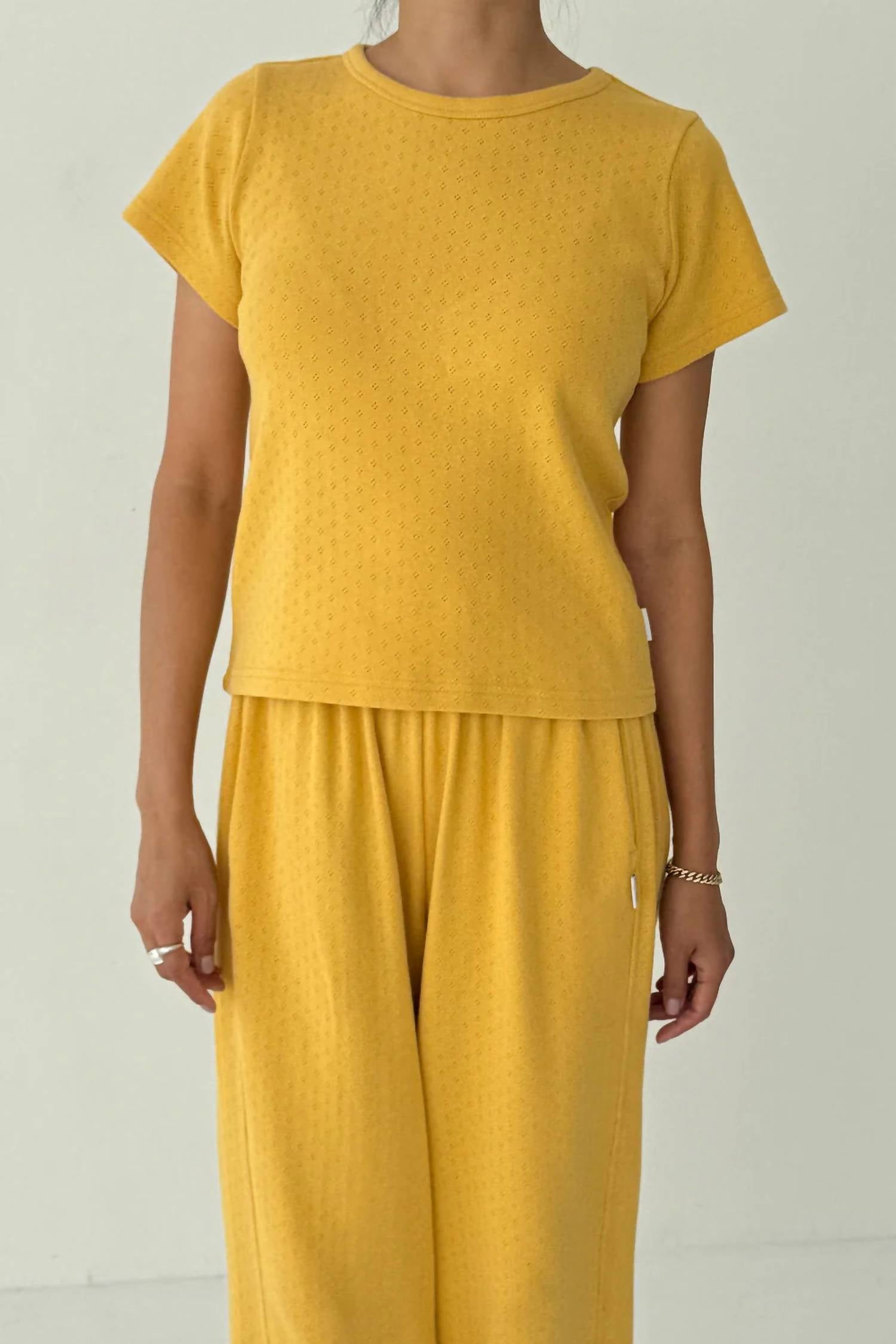 Le Bon Shoppe - Pointelle Babe Tee