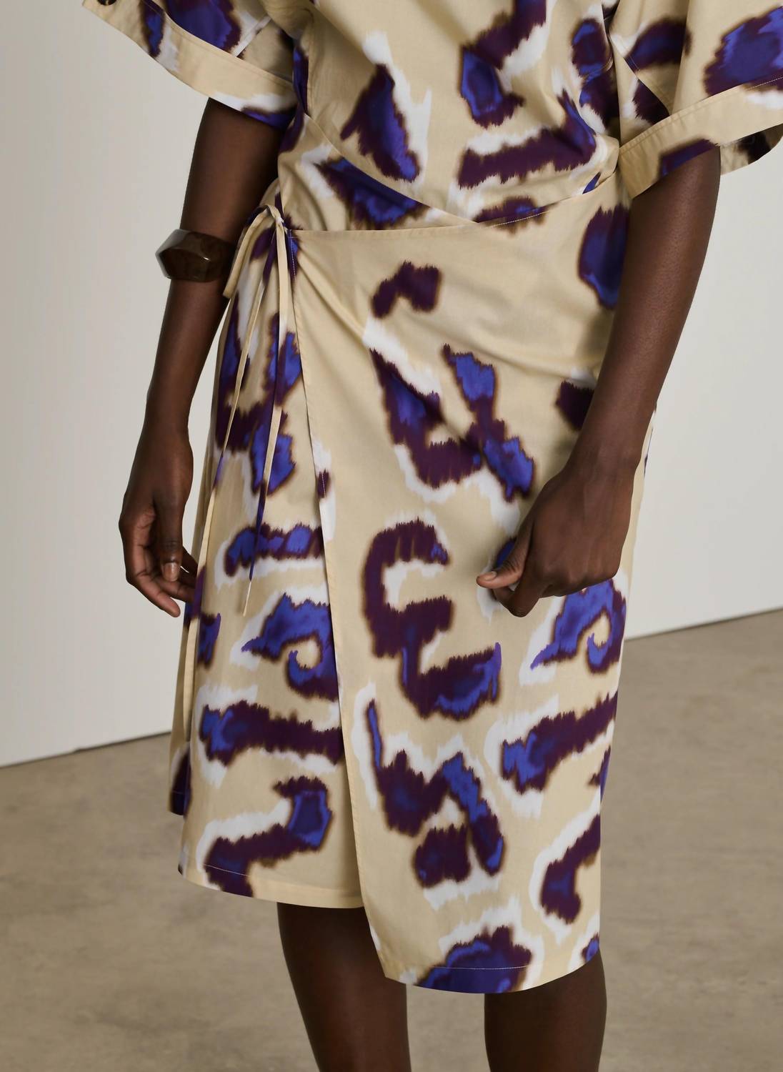 soeur Ecuador Dress in aubergine beige - women's dress - view 4