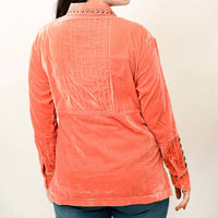 American Darling - Long Sleeve Concho Tunic