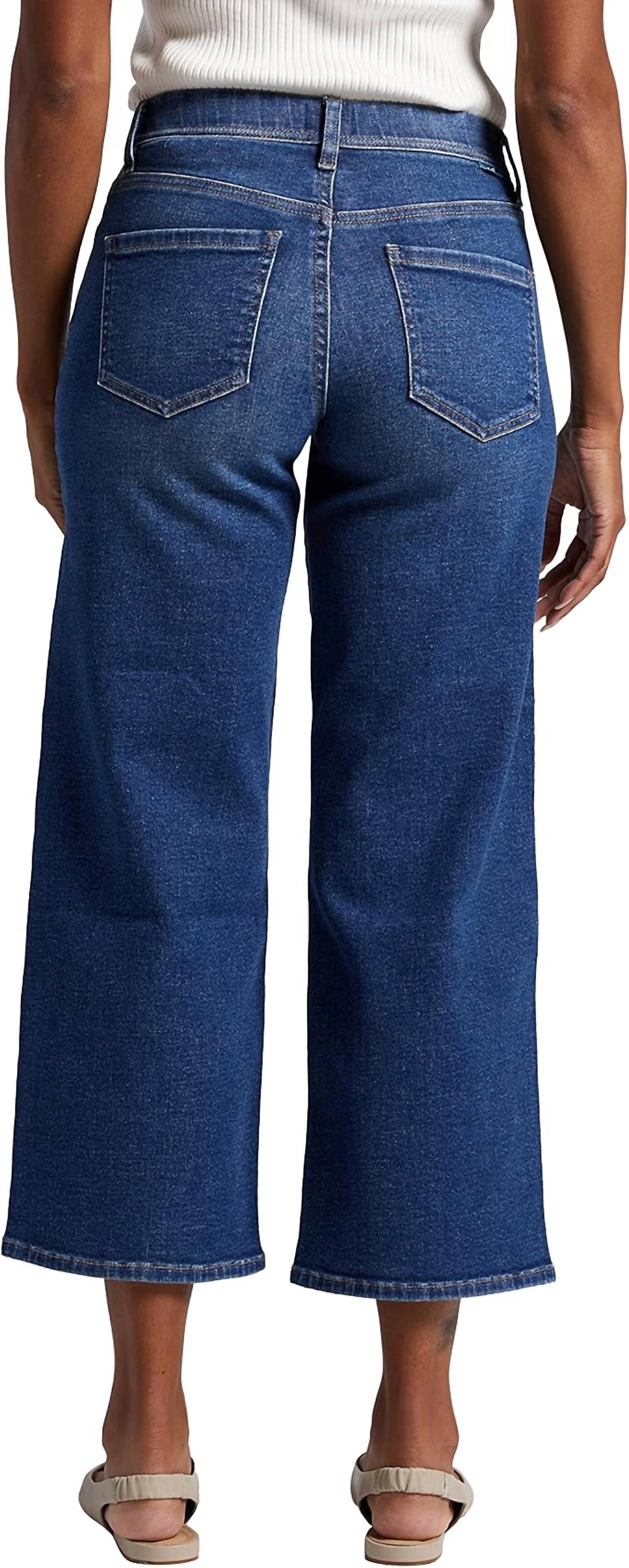 Jag - Ava Mid Rise Wide Leg Jeans