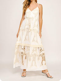 Strut & Bolt - Crochet Lace Maxi Dress