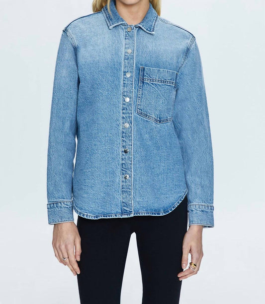 Pistola - Liv Long Sleeve Denim Shirt