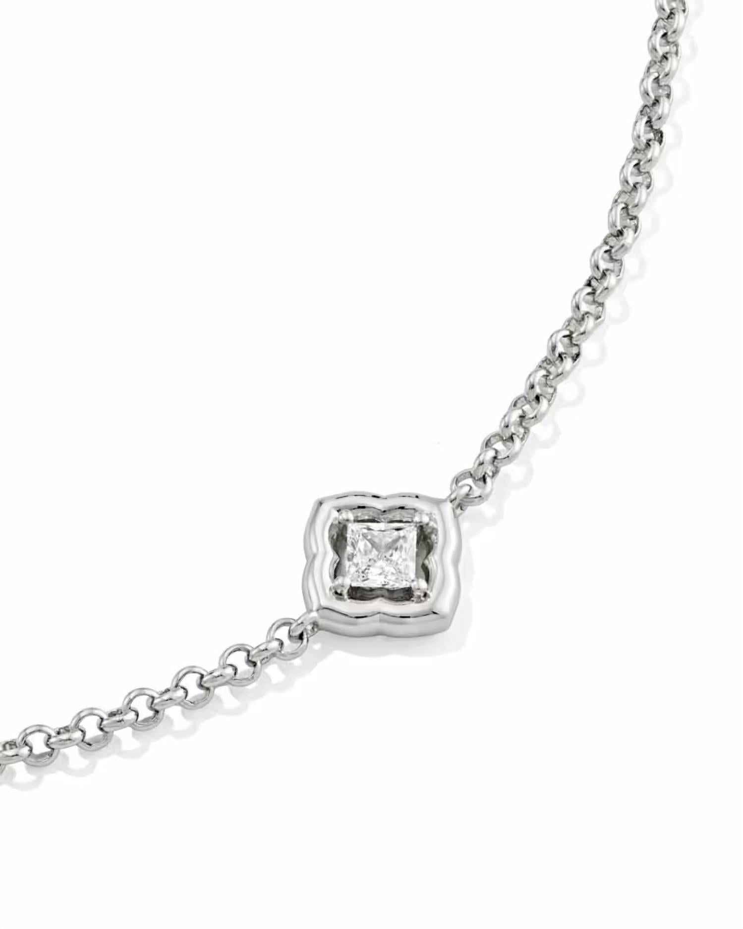 Kendra Scott - Women's Mallory Crystal Delicate Chain Bracelet
